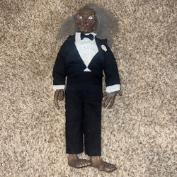 Tales From The Crypt 18" Talking Figure Cryptkeeper doll Vintage Working 1998. Is a lil dirty/has stains from age/play