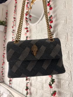 Denim Bird Purse