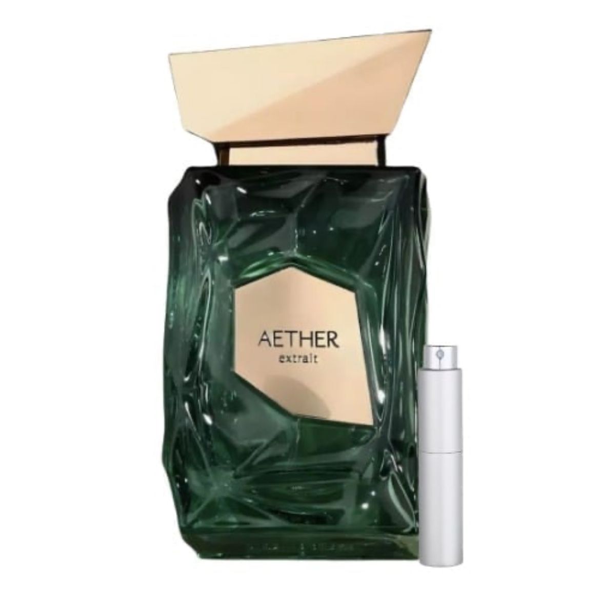 Fragrance World Aether Extrait De Parfum for Men 8ML Premium Travel Spray Decant