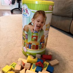 Spark create imagine wooden blocks 150 pieces