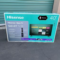 40 INCH HISENSE ROKU SMART TV