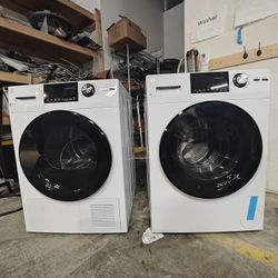 GE 24inch small washer and ventless dryer