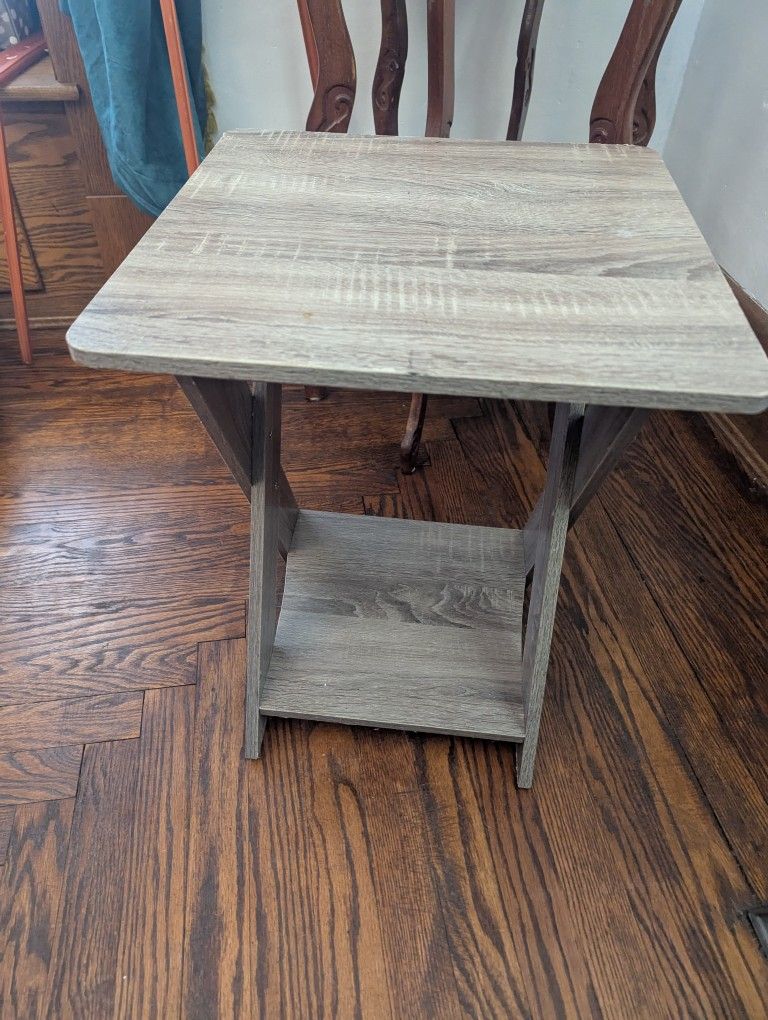 Wooden End Table