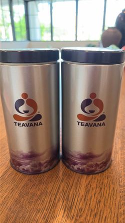 Teavana Tins