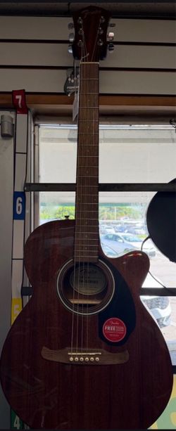 Fender acoustic electric guitar