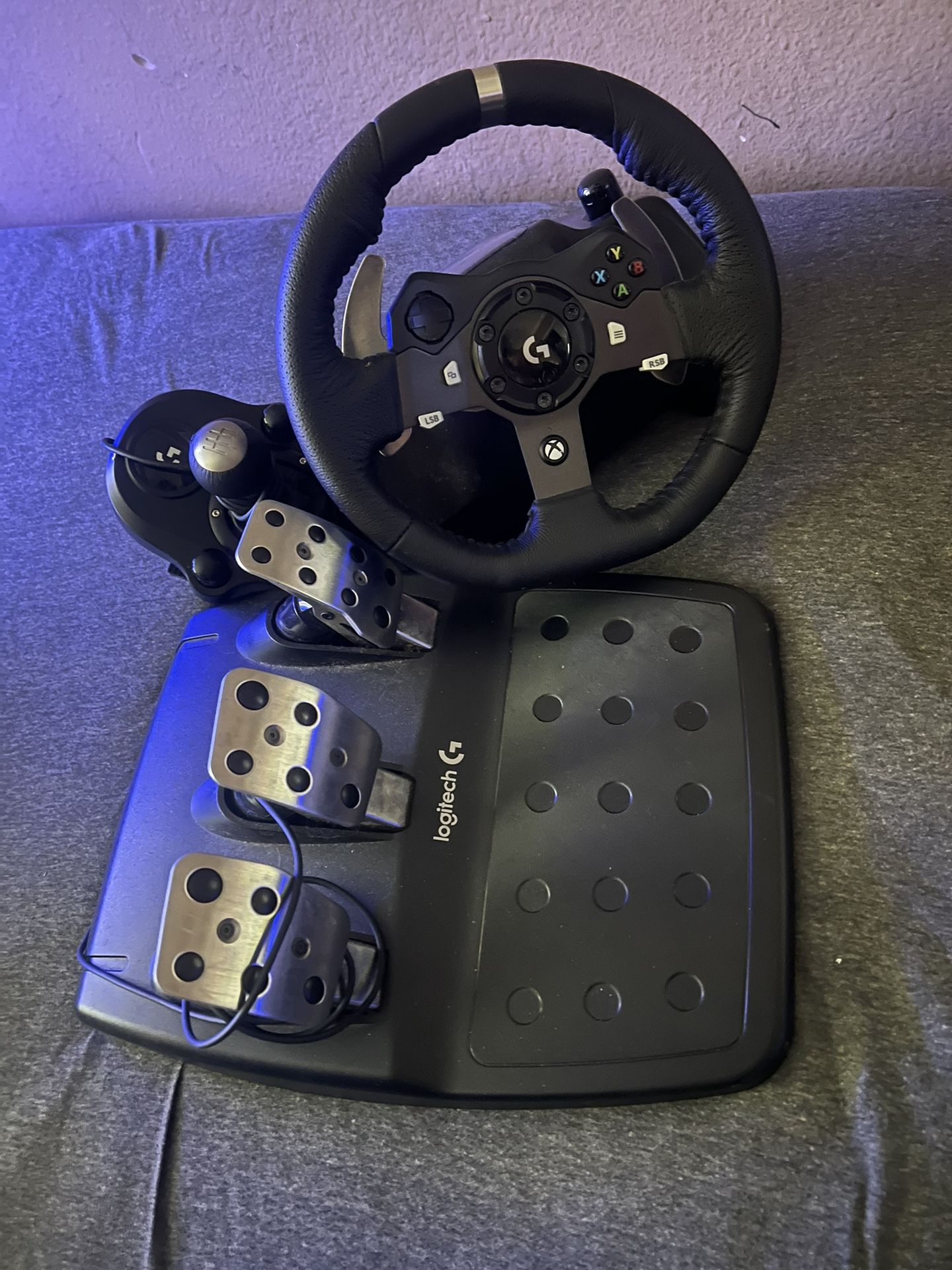 Logitech racing wheel