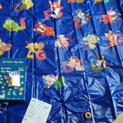 Splash Pad Sprinkler for Kids Toddlers 67" Splash Water Pad,Outdoor Swimming Pool Splash Play Mat Water Toys