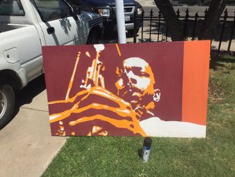 JOHN COLTRANE painting $150