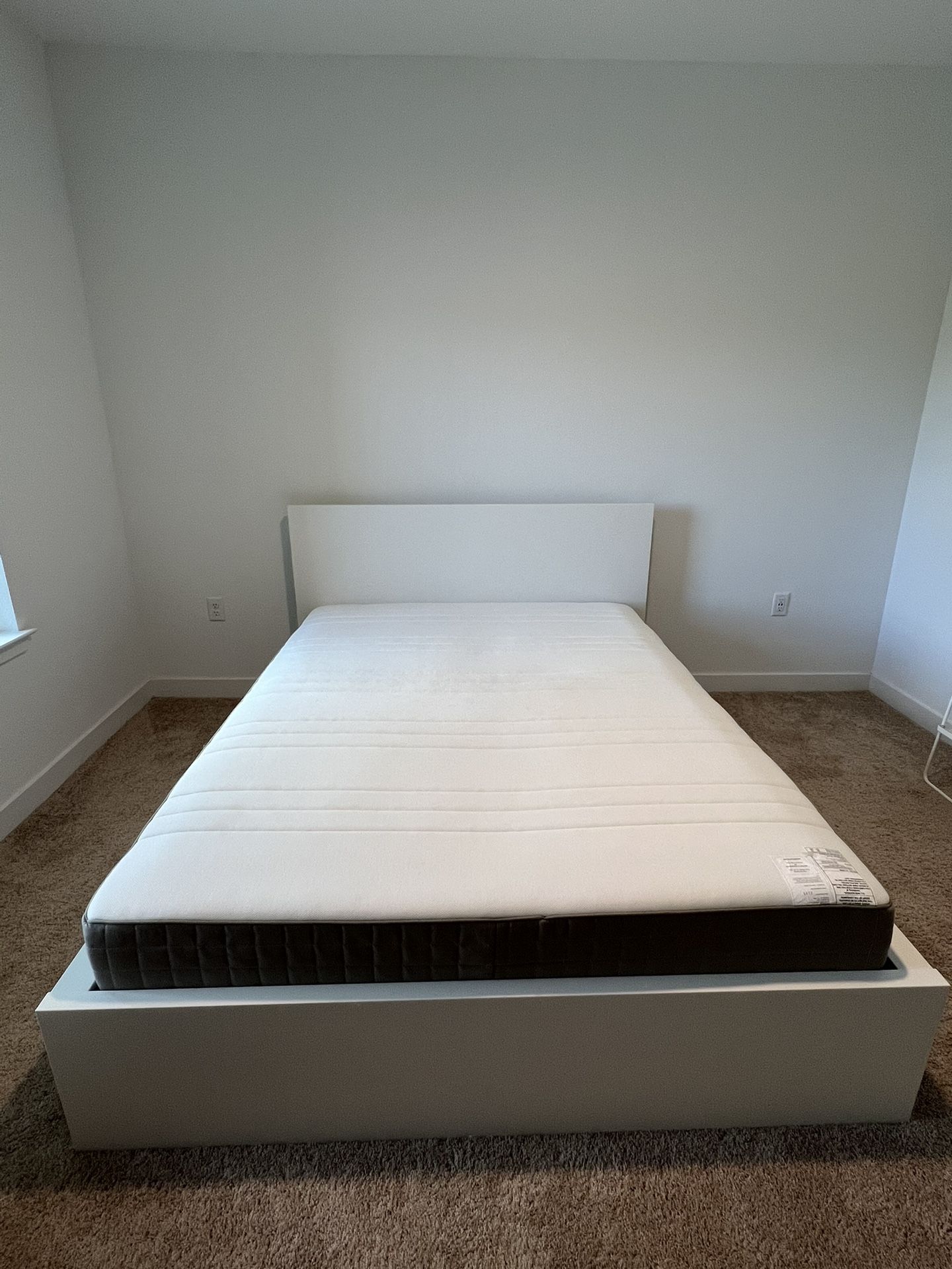 IKEA MALM BED FRAME W $349 mattress