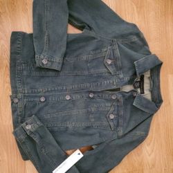 New Women's Calvin Klein Denim Jacket  Size M 