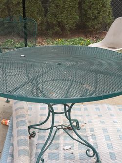 Antique patio or yard furniture