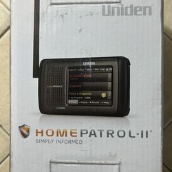 Uniden Home Patrol 2 Digital Police Scanner