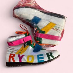 Ruff Ryder faux leather high tops