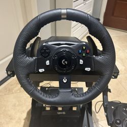 Xbox Series X/S One Logictech G920 Sim Racing Set Up 