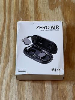Zero Air True Wireless/Language Translator Earbuds M111 - Black