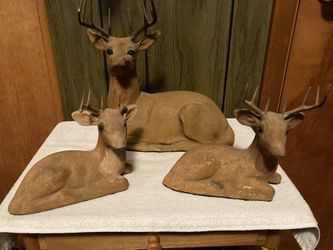 Deer:  Set Of 3, Moving Must Sell