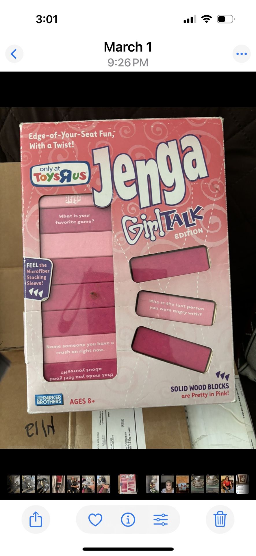 Girls Jenga
