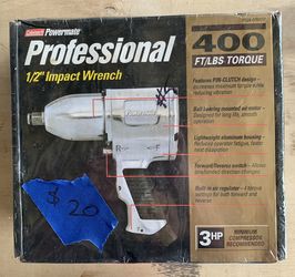 Professional 1/2” Impact Wrench