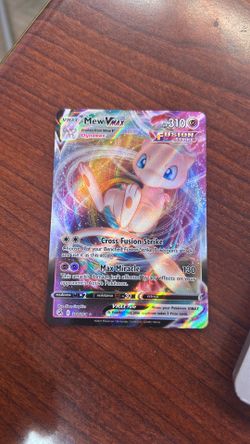 pokémon Mew VMAX Fusion Strike near mint ungraded