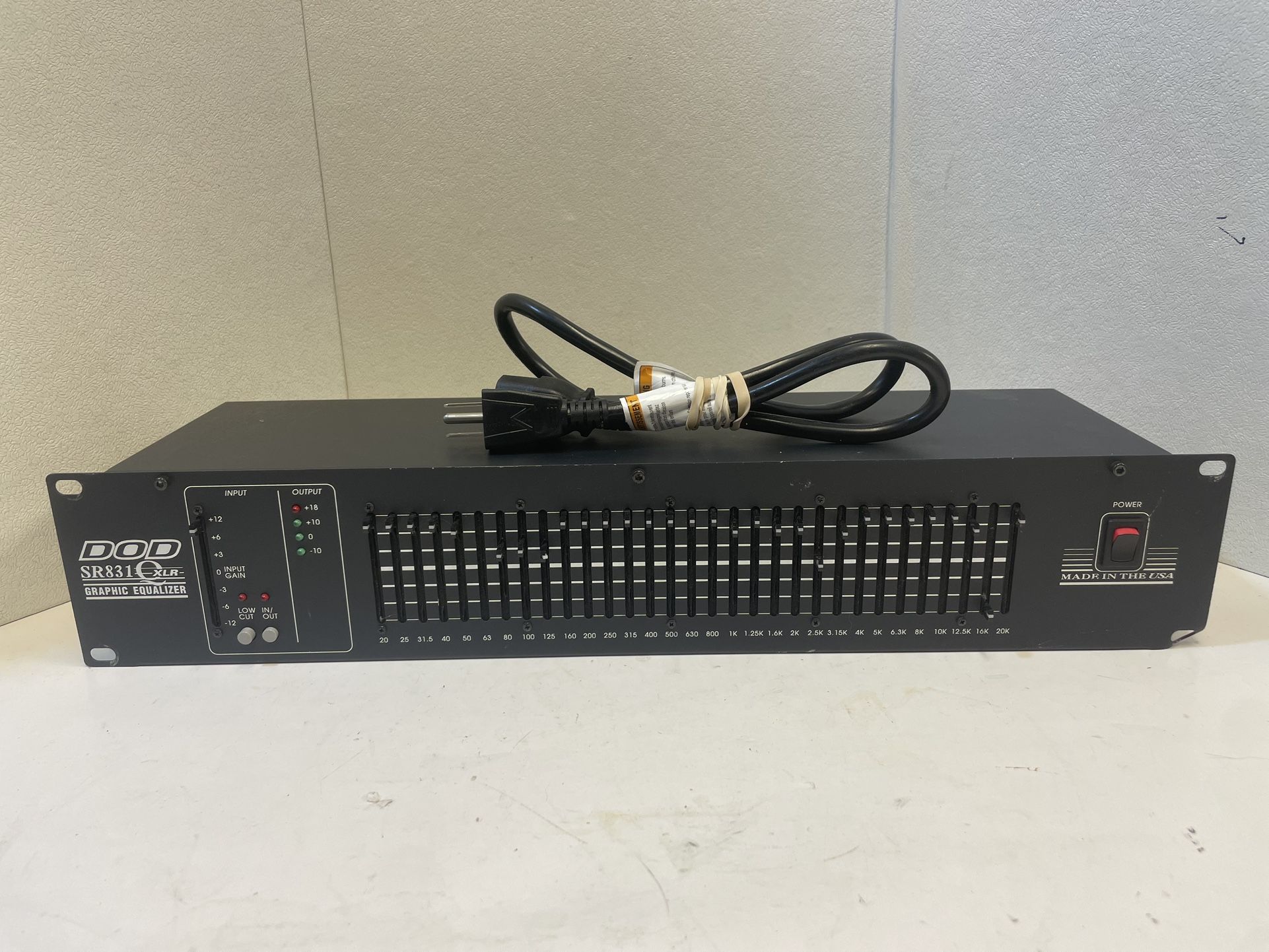 Vintage DOD SR-831QXLR 31-Band Graphic EQ Equalizer - Tested
