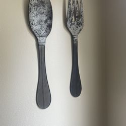 Fork And Spoon Wall Art
