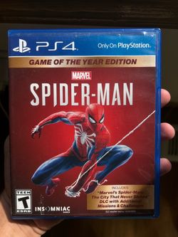 Spider man for ps4