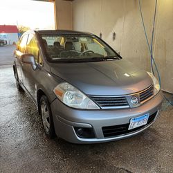 Nissan versa S  , grey