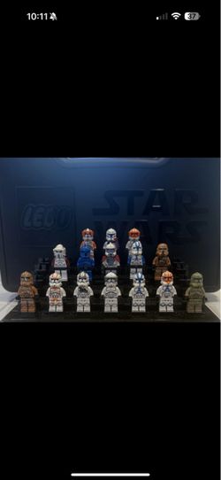 LEGO Star Wars Minifigures Clone Troopers Lot