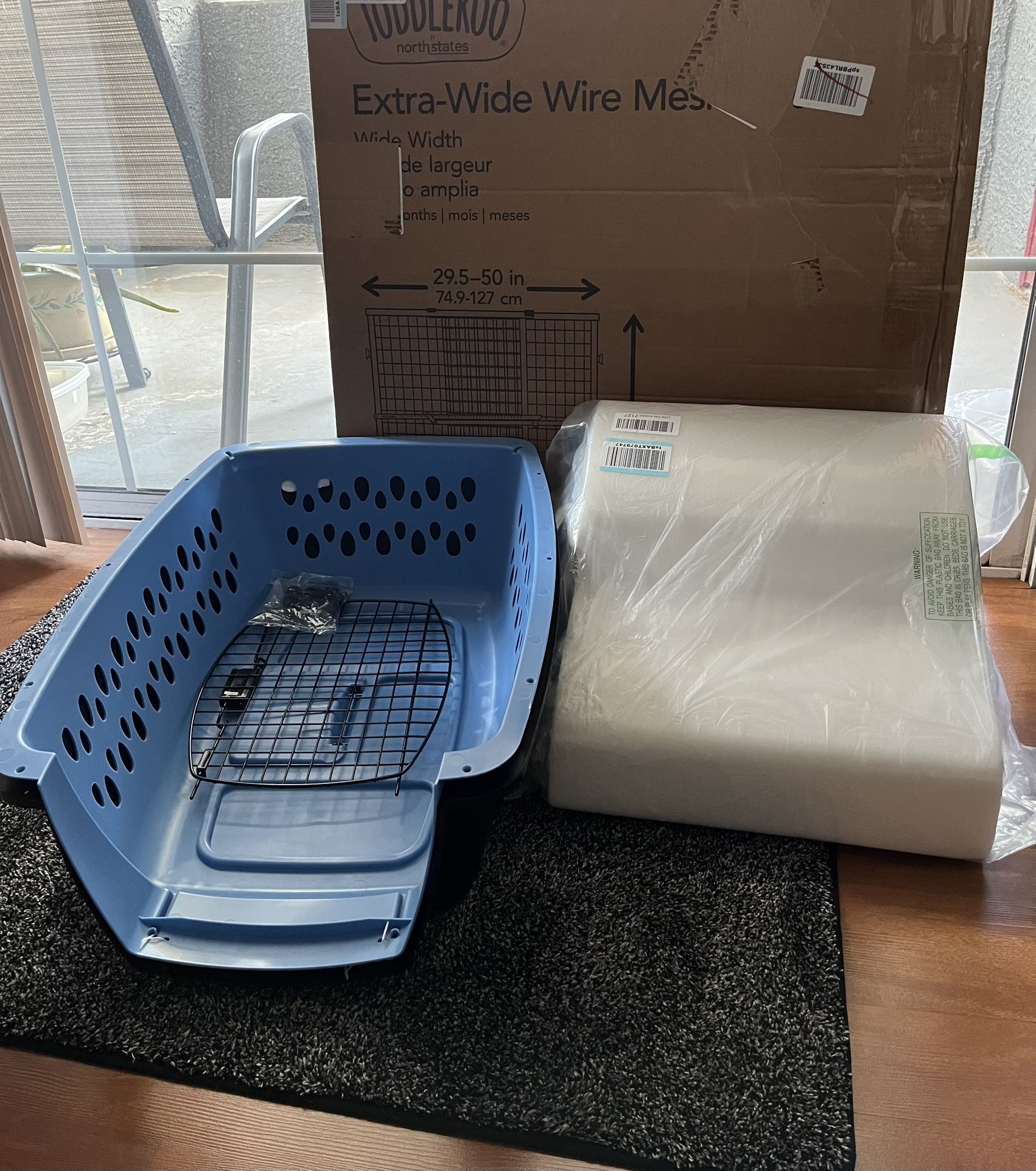 Petmate 26 Inch Kennel, Pet Stairs, And Gate