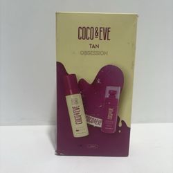 Coco & Eve Tan Kit, Antioxidant Face Mist, Bali Bronzing Foam & Velvet Mitt