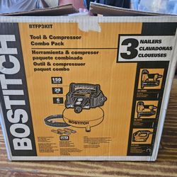 Bostitch Tool And Compressor Combo Pack