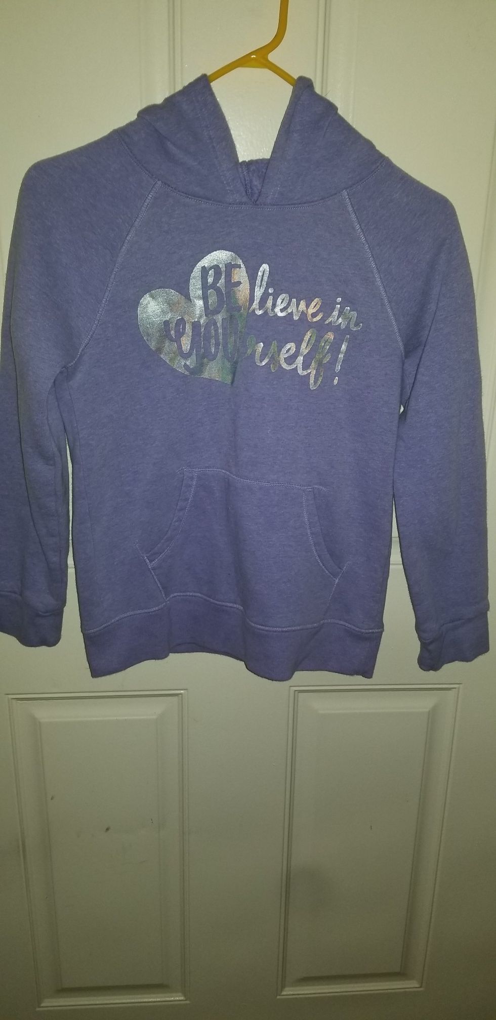 Believe In Yourself Hoodie Brand Cat & Jack Size Large 10/12