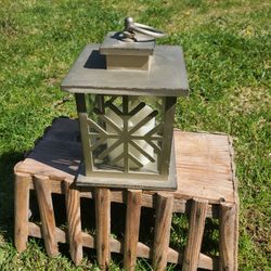 Small Plastic Lantern 7 1/2" T, 4 1/2" W