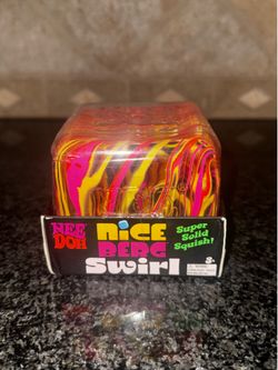 NeeDoh Jumbo Swirl - Orange