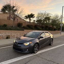 2016 Toyota corolla