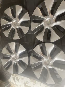 Tesla Model Y Gemini Hubcaps NEW (2) Or (4)