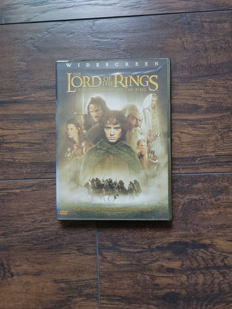DVD The Lord Of The Rings "The Fellowship Of The Ring"