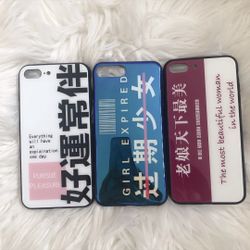 Iphone 8 plus case set of 3