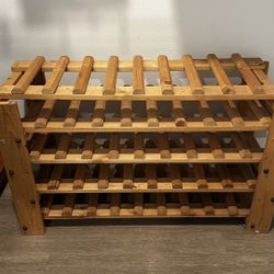 Homemade Wine Rack