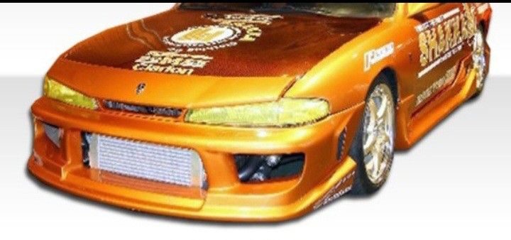 Bumpers NISSAN 240SX S14 DF FRONT BUMPER 94 95 96 1994 1995 1996 Bodykit Body Kit Bodykits Body Kits Liquidation Sale
