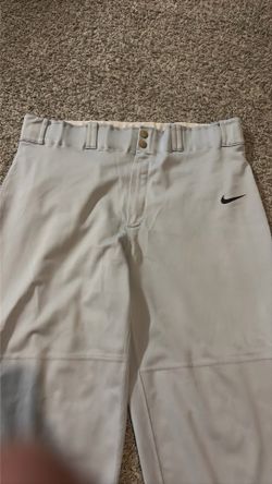 Gray baseball pant.
