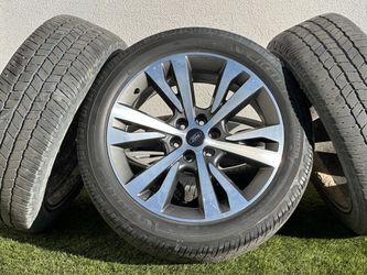 OEM 22" Ford F150 Wheels 6x135 FX4 F-150 Ford Expedition Rims Lincoln Navigator Michelin Tires A/S 