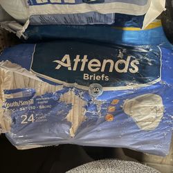 Attends Briefs - Youth Small