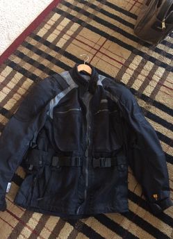 Olympia motorcycle jacket with liner