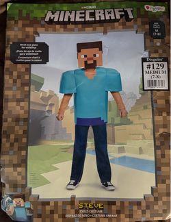 Minecraft custom for Halloween  7-10 ages