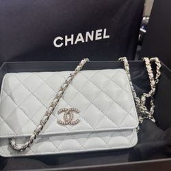 Chanel Blue Cross Body Bag