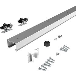 Sliding Door Track Set 4’ Commercial Grade Pocket Door Hardware