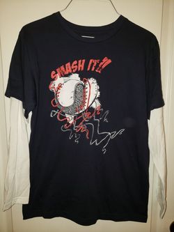 Champion Boys Baseball Shirt Size L