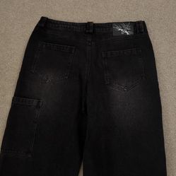 black wojo denim jeans 