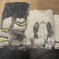 Travis Scott Cactus Jack X Kaws Fragment Tees - Short Sleeve And Long Sleeve